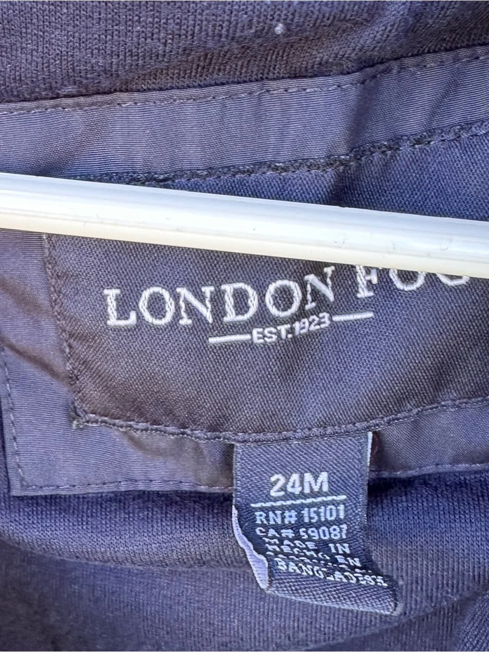 London Fog Navy Baby/Toddler‎ Coat